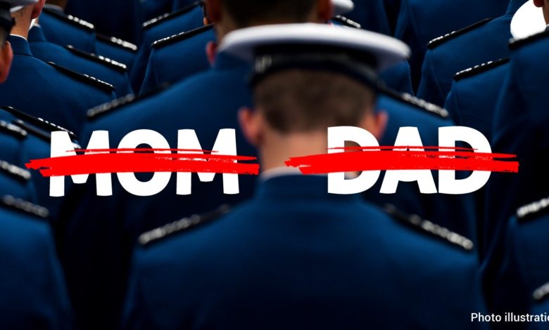 POLITICS 1 Air Force diversity training tells cadets not to use mom and dad I9mkBjnow-trending
